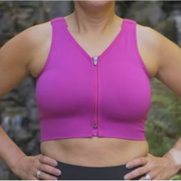 Prairie Wear Huggerprima post surgery compression & active recovery bra binder - Picture 3 of 8